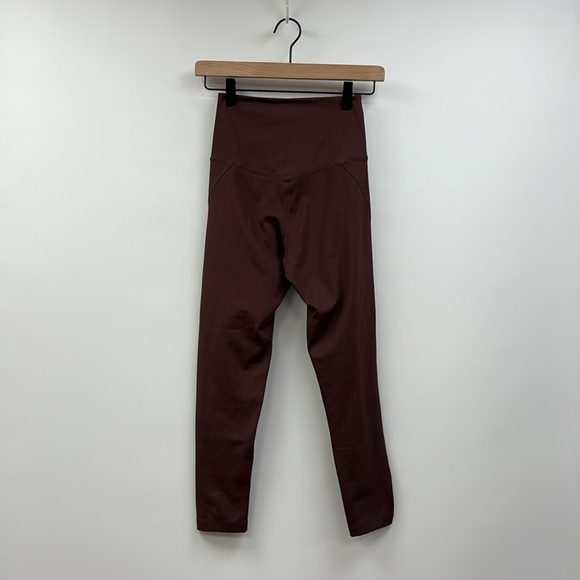 Girlfriend Collective High Rise Compression Ankle Leggings Brown XS - Picture 5 of 8